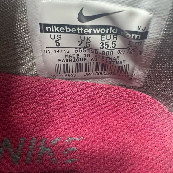 Nike Free 5.0 Womens Road Running Athletic Sneaker Shoes Orange Size 5 - Picture 8 of 8